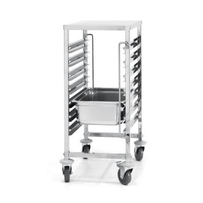 Vozík na GN nádoby - 7 x GN 1/1, HENDI, Profi Line, 445x615x(H)945mm | 810668